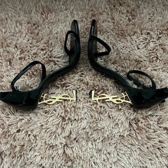 Saint Laurent Patent Leather Opyum Ysl Heels Pump Women's - Picture 6 of 7